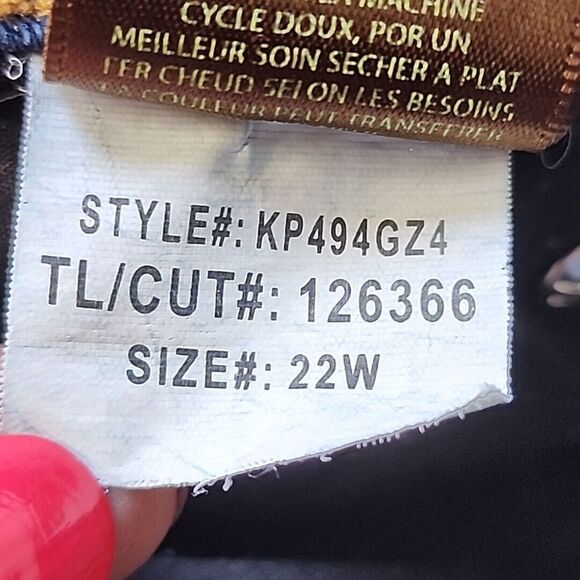 KUT From The Kloth Catherine Boyfriend Jeans Women 22W KP494GZ4 Blue Denim - Picture 6 of 11